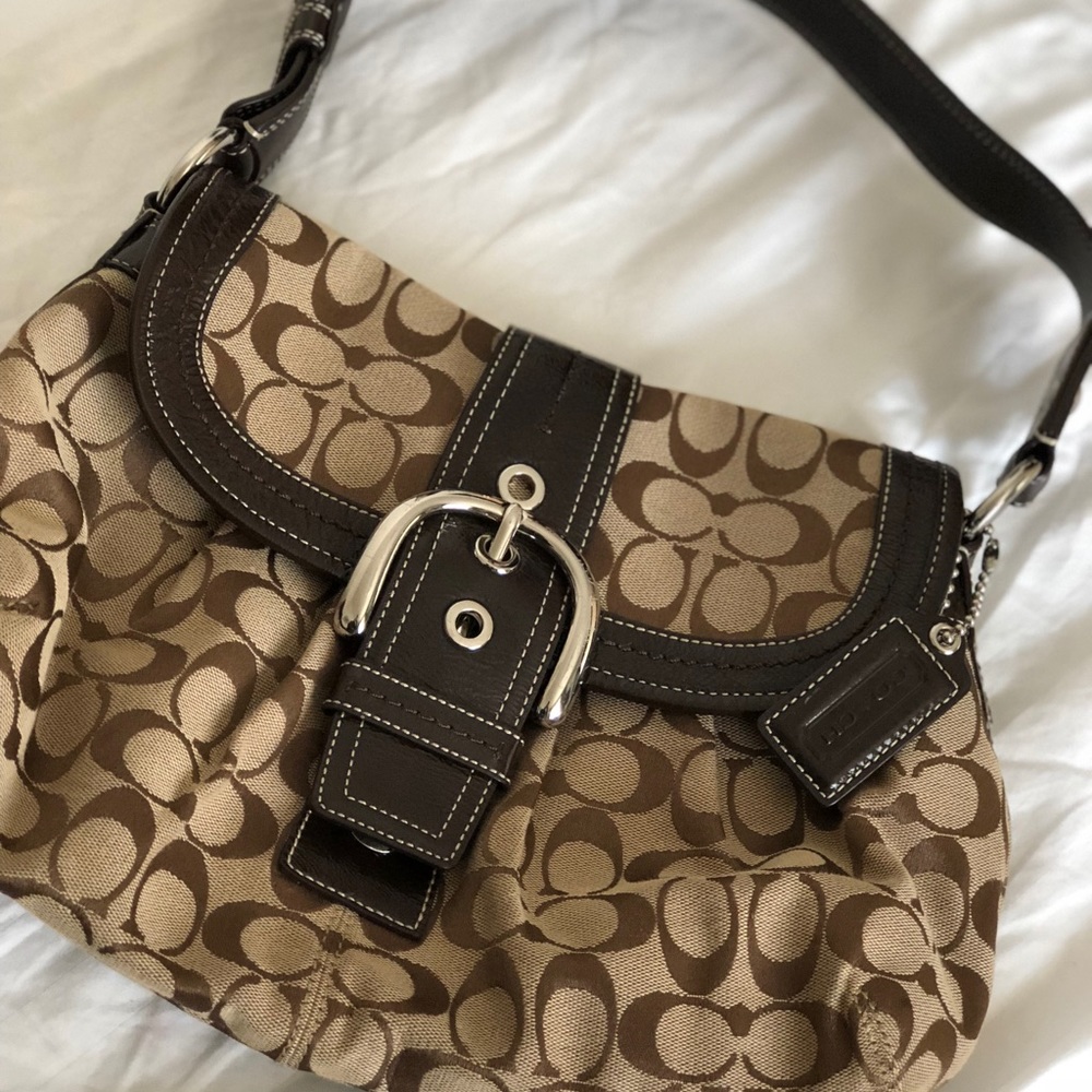 Coach “Soho” Brown shoulder bag